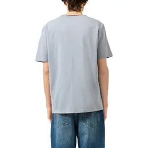 T-shirt με γυριστές άκρες QS image-5
