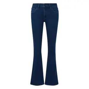 Jeans catie vita media a gamba boot cut donna QS image-0