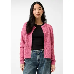 Women’s Soft Openwork Cardigan QS image-6