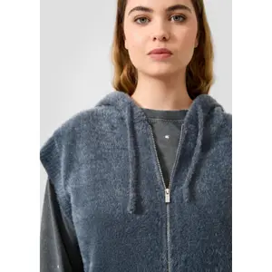 Women's Extra Soft Knit Hoodie QS image-3