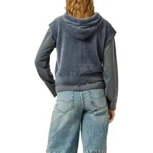 Women's Extra Soft Knit Hoodie QS image-5