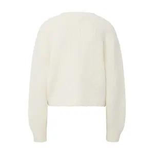 Women’s Chunky Yarn Zip Cardigan QS image-1