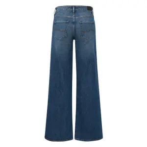 Jeans Catie vita media gamba ampia donna QS image-1