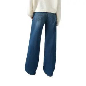 Jeans Catie vita media gamba ampia donna QS image-5