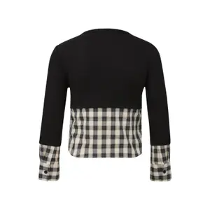 Blusa-camisa dos en uno mujer QS image-1