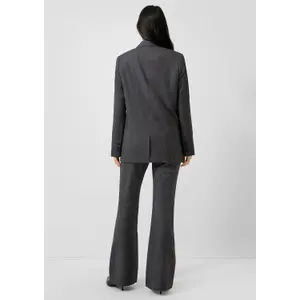 Women's Pinstripe Double-Breasted Blazer QS image-4