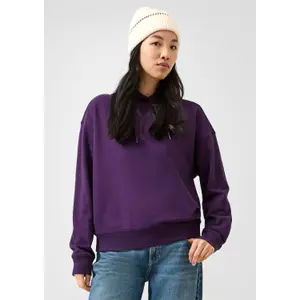 Women's Cozy Hoodie Sweatshirt with Front and Back Print QS image-2