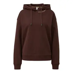 Women's Cozy Hoodie Sweatshirt with Front and Back Print QS image-0