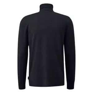 Jersey de cuello alto de punto fino QS image-1