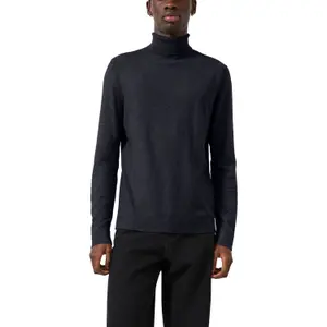 Jersey de cuello alto de punto fino QS image-2