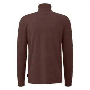 Jersey de cuello alto de punto fino QS image-1