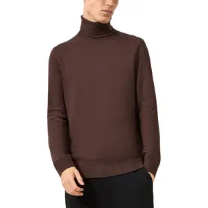 Jersey de cuello alto de punto fino QS image-2