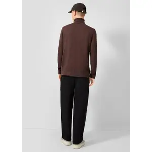 Jersey de cuello alto de punto fino QS image-4