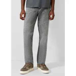 Straight Leg Jeans med bälteshällor QS Pete image-6