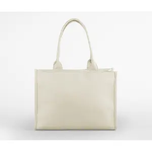 Large bi-colour tote bag Quadra image-1