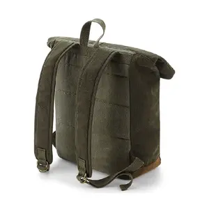 Hagyományos viaszolt vászontáska Quadra image-1