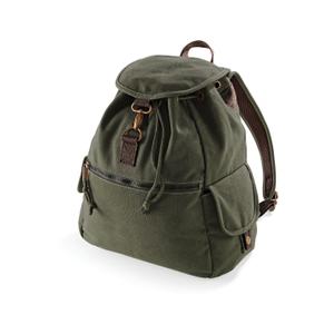 Rygsæk i lærred Quadra Vintage