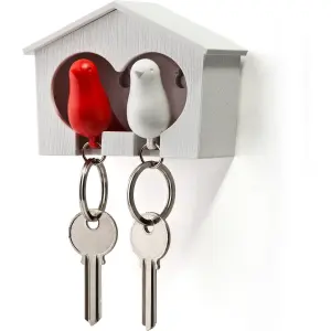 Wanddecoratie Qualy Duo Sparrow Key image-0