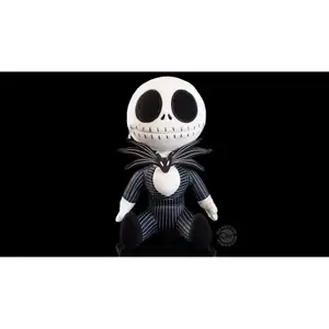 Jack Skellington Zippermouth Plush from the Nightmare Before Christmas Quantum Mechanix image-3