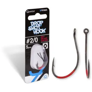 Lot von 5 Stück Haken Quantum 4street Drop Shot dg