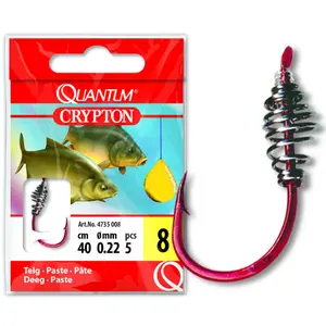 Lot von 5 Stück Haken Haken-nylon Quantum Crypton 40 cm image-0