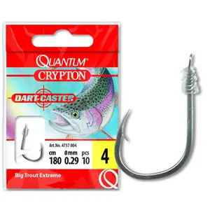 Lot of 10 pieces of hooks-nylon Quantum Crypton 180 cm image-0