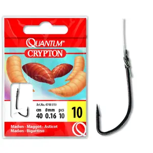 Lot of 10 pieces of hooks-nylon Quantum Crypton 40 cm image-0