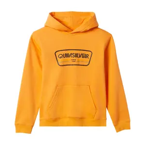 Printed Logo Hoodie 2 Colours on Chest Child Quiksilver Graphic image-0