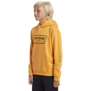 Printed Logo Hoodie 2 Colours on Chest Child Quiksilver Graphic image-3