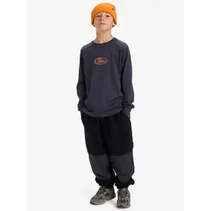 Children's fleece jogging trousers Quiksilver Back To S School image-2