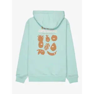 Kids Printed Hooded Sweatshirt with Kangaroo Pocket Quiksilver Graphic image-3