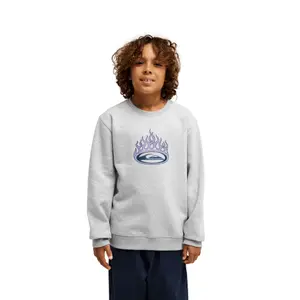Kids Flame Sweatshirt Quiksilver Graphic image-1