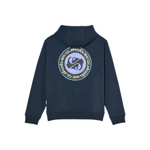 Printed Hoodie with Designs on the Chest and Back Child Quiksilver Graphic image-3