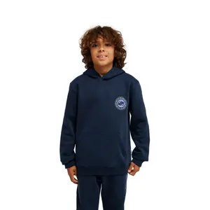 Printed Hoodie with Designs on the Chest and Back Child Quiksilver Graphic image-2