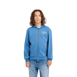 Gyerek kapucnis zipzáros pulóver Quiksilver No Teacher image-1