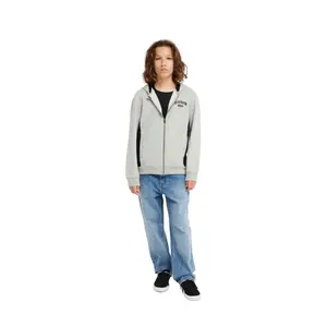 Gyerek kapucnis zipzáros pulóver Quiksilver No Teacher image-1