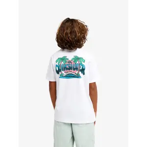 Παιδικό μπλουζάκι Quiksilver Palm Horizon image-3