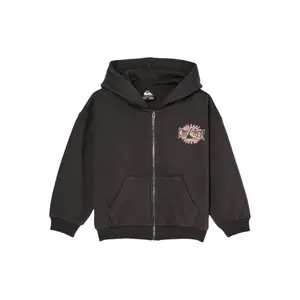Hooded sweatshirt with zipper Quiksilver Fakie Pop image-0
