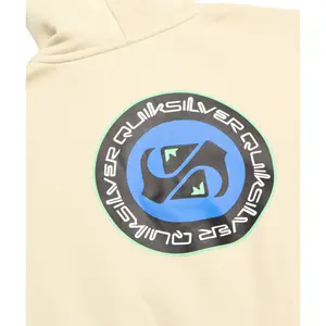 Hooded sweatshirt with zipper Quiksilver Fakie Pop image-2