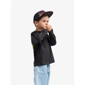 Τ-shirt μακριά μανίκια κλασική γραμμή παιδί Quiksilver Kingpin image-4