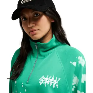 Women's 1/4 zip sweatshirt Quiksilver Coronet image-4