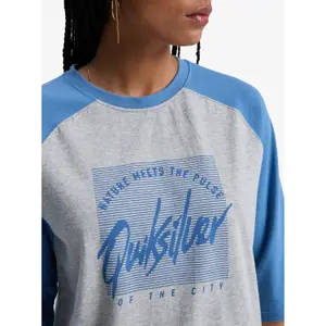 T-shirt med 3/4-ærmer til kvinder Quiksilver Bridge End image-6