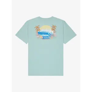 T-shirt Quiksilver Ev Barrel Paradise image-2