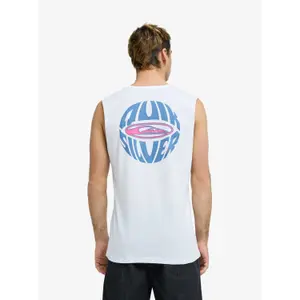 Άτσαλτο μπλουζάκι Quiksilver EV Quikglobe Muscle image-5