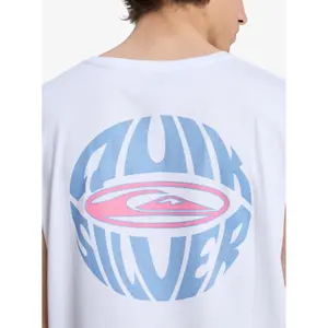 Άτσαλτο μπλουζάκι Quiksilver EV Quikglobe Muscle image-6