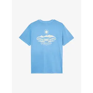 T-shirt Quiksilver Evo Neon Blue image-4