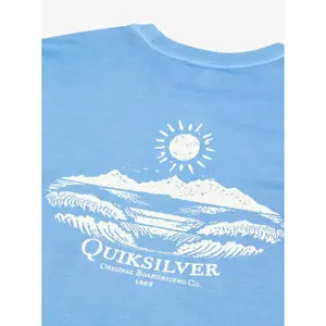 T-shirt Quiksilver Evo Neon Blue image-6