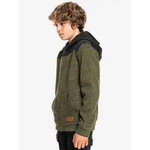 Zipped sweatshirt for kids Quiksilver Keller Block image-1