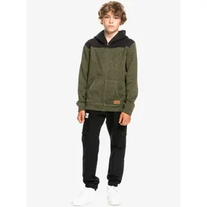 Zipped sweatshirt for kids Quiksilver Keller Block image-3