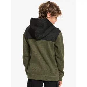 Zipped sweatshirt for kids Quiksilver Keller Block image-4